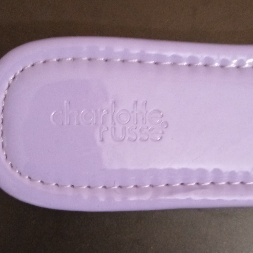 NWT Women's Charlotte Russe Slip On Sandals - Picture 4 of 5